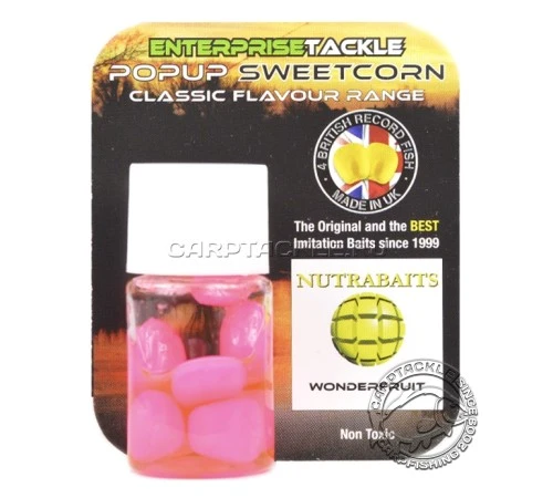 Искусственная плавающая насадка Enterprise Tackle Pop Up NUTRABAITS Wonder Fruit CORN Фрукты